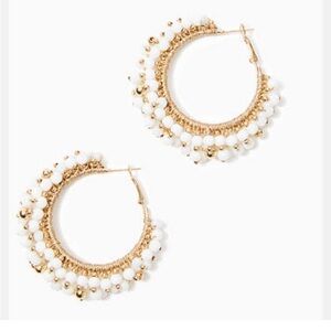 NWT Lilly Pulitzer Hoop Earrings